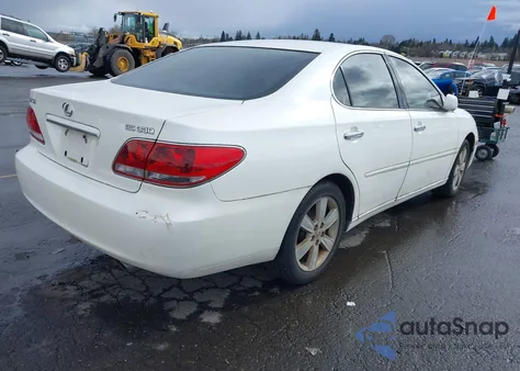 2006 Lexus Es 330 from USA, damaged, VIN JTHBA30G665158678